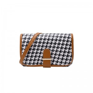 Women's Fashion Plaid Shoulder Messenger Bag