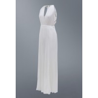 Sexy Deep V Halter Jumpsuit Casual Trousers