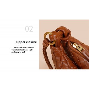 Crossbody Woven Bag Premium Versatile Women's Bag