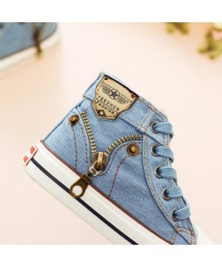 A children's shoes spring boys canvas shoes small baby