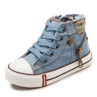 A children's shoes spring boys canvas shoes small baby