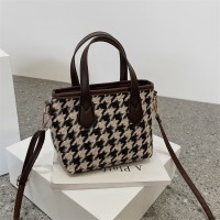 Fashion Hound stooth Shoulder Bags Portable Checkerboard Handbags All-match Messenger Bag Women Totes