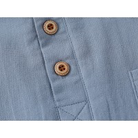 Boy V-neck Short Sleeve Shirt