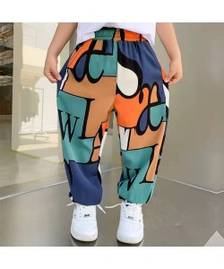 Boy's Anti-mosquito Pants Summer New And Thin Children's Clothing Breathable Fashion Brand Ice Silk Bloomers