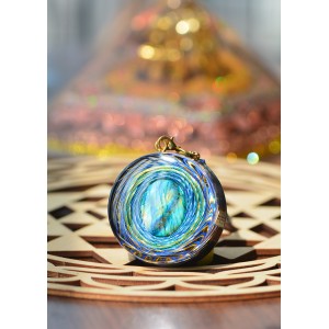 High Frequency Natural Crystal Pendant Votive Necklace
