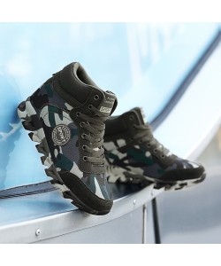 Women's Casual Camouflage Increased Sneakers