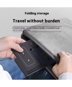 15W 3 In 1 LED Fast Wireless Charger Stand Foldable Charging Station For Smart Phone 15 14 13 12 11 IWatch 9 8 7 6 5 Airpods Pro