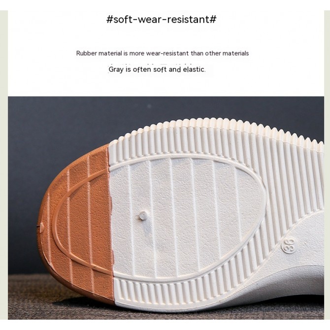 Women's Flat White Breathable Casual Shoes
