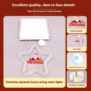 Christmas Pendant  Led Lights Led Christmas Star Light 