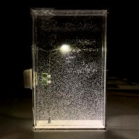 Magic Snowy Landscape Night Lights Small Street Decor Handmade