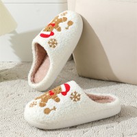 Slippers Winter Indoor Non-slip Floor Bedroom Fuzzy House Shoes