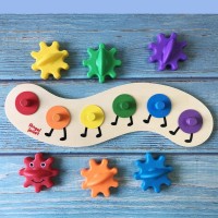 1-3 Year Old Baby Gear Game Early Childhood Education Toy