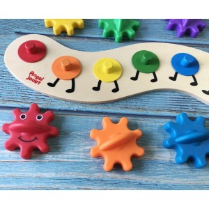 1-3 Year Old Baby Gear Game Early Childhood Education Toy