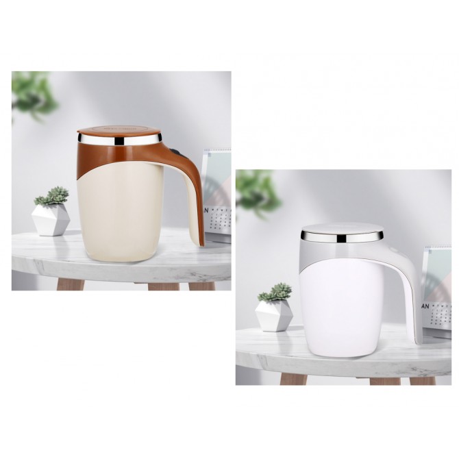 Rechargeable Model Automatic Stirring Cup Coffee Cup High Value Electric Stirring Cup Lazy Milkshake Rotating Magnetic Water Cup