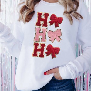 Women Print Hooded Sweatshirt Christmas Shirts For Women Christmas Tree Sequin Autumn New Style Fashion Sweatshirts