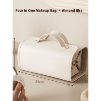 New Folding Cosmetic Bag Large Capacity Portable Handbag Waterproof Travel Storage Washing Bag For Women