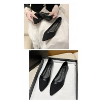 Women's Low-cut Fashion Pointed Stitching Flat Shoes