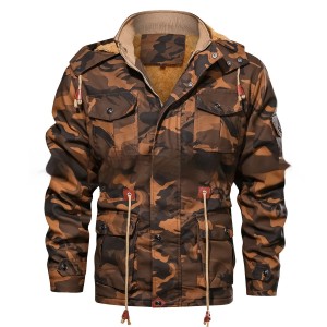 European Size Men's Fleece-lined Thick Mid-length Leather Coat Jackets Winter Fleece Thick Mens Hooded Coats Male Fashion Motorcycle Outwear