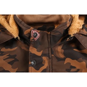 European Size Men's Fleece-lined Thick Mid-length Leather Coat Jackets Winter Fleece Thick Mens Hooded Coats Male Fashion Motorcycle Outwear