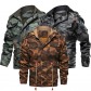 European Size Men's Fleece-lined Thick Mid-length Leather Coat Jackets Winter Fleece Thick Mens Hooded Coats Male Fashion Motorcycle Outwear