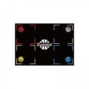 Basketball Training Mat Indoor Step Positioning Step Point Control Ball Step Mat Indoor Ball Control Training Dribbling Drill Thickening