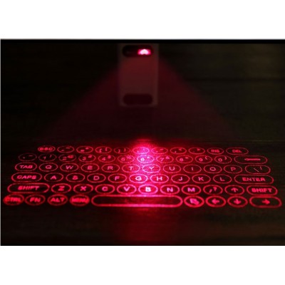 LEING FST Virtual Laser Keyboard Bluetooth Wireless Projector Phone Keyboard For Computer Pad Laptop With Mouse Function