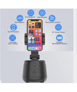 New Dual-axis Q8 Intelligent AI Face Recognition Automatic Mobile Phone Tracking Head Stabilizer
