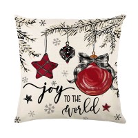Christmas Cushion Cover Pillowcase Merry Christmas Decor For Home Xmas Ornament Happy NewYear Gift