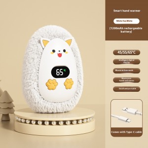 Rechargeable Portable Hand Warmer Designed For Easy Carrying During Outdoor Activities Like Hiking And Camping
