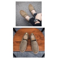 Men's Casual Flat Leather Shoes