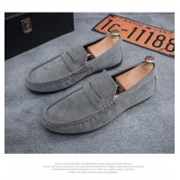 Men's Casual Flat Leather Shoes