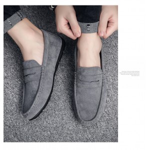 Men's Casual Flat Leather Shoes