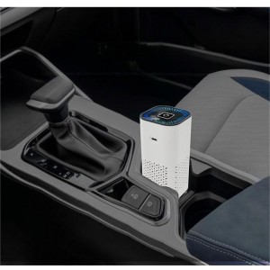 Car Air Purifier Portable Negative Ion Generator Remove Formaldehyde Dust Smoke Air Freshen Washer For Home Car