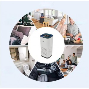Car Air Purifier Portable Negative Ion Generator Remove Formaldehyde Dust Smoke Air Freshen Washer For Home Car