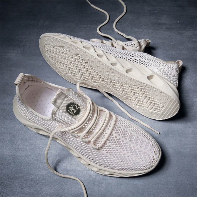 Breathable Fly Woven Mesh Sports Shoes  For Men