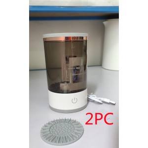 Women Eye Shadow Brush Cleaning Tool Portable Electric Makeup Brush Cleaner Machine With USB Charging Automatic Cosmetic Brush