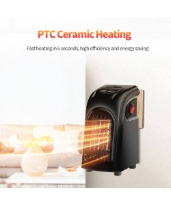 Winter Air Heater Fan Heater Electric Home Heaters Mini Room Air Wall Heater Ceramic Heating Warmer Fan For Home Office Camping