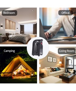 Winter Air Heater Fan Heater Electric Home Heaters Mini Room Air Wall Heater Ceramic Heating Warmer Fan For Home Office Camping