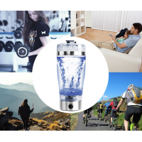 Electric Protein Shake Stirrer USB Shake Bottle Milk Coffee Blender Kettle Sports And Fitness Charging Electric Shaker Cup