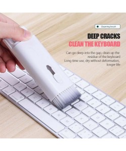 Multifunctional Bluetooth-compatible Headset Cleaning Pen Set Keyboard Cleaner Cleaning Tools Cleaner Keycap Puller Kit