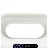 Multi-function 3 In 1 LED Night Light APP Control RGB Atmosphere Desk Lamp Smart Multifunctional Wireless Charger Alarm Clock