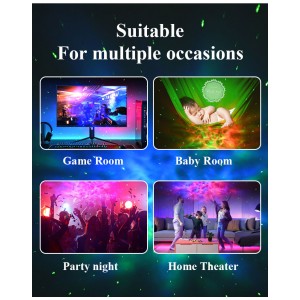 Galaxy Star Projector Starry Sky Night Light Astronaut Lamp Home Room Decor Decoration Bedroom Decorative Luminaires Gift