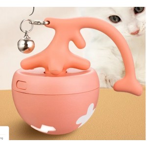 Smart Interactive Cat Toy Ball USB Rechargeable Moving Rolling Ball USB Rechargeable Ball Smart Moving Pets Toy Self-Play Pet Products
