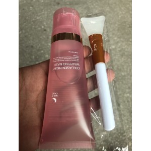 Face Night Mask Collagen Wrapping Mask Natural Ingredients Firming Elasticity & Hydration Anti-wrinkle For Skin Care