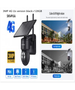 4G Solar Monitoring Camera Wireless Wifi Outdoor Remote HD Night Vision