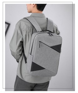 New Business  Trip Computer Backpack Men's Three-piece Set