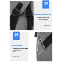 New Business  Trip Computer Backpack Men's Three-piece Set