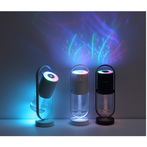 Magic Shadow USB Air Humidifier For Home With Projection Night Lights Ultrasonic Car Mist Maker Mini Office Air Purifier