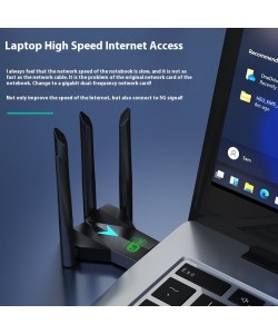 Wireless Network Card High-speed 5G Dual-frequency Signal Receiver And Transmitter