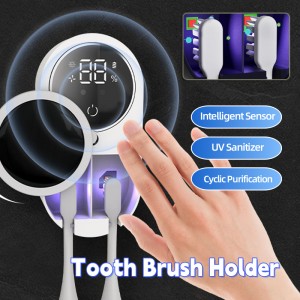 Toothbrush Holder Sanitizer Uv Toothbrush Sanitizer Toothpaste Accessories Portable Toothbrush Sterilizer Portable Disinfectant